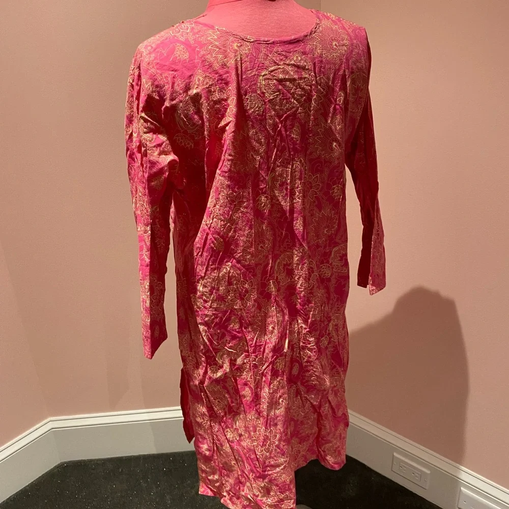 Soft Indian sari dress